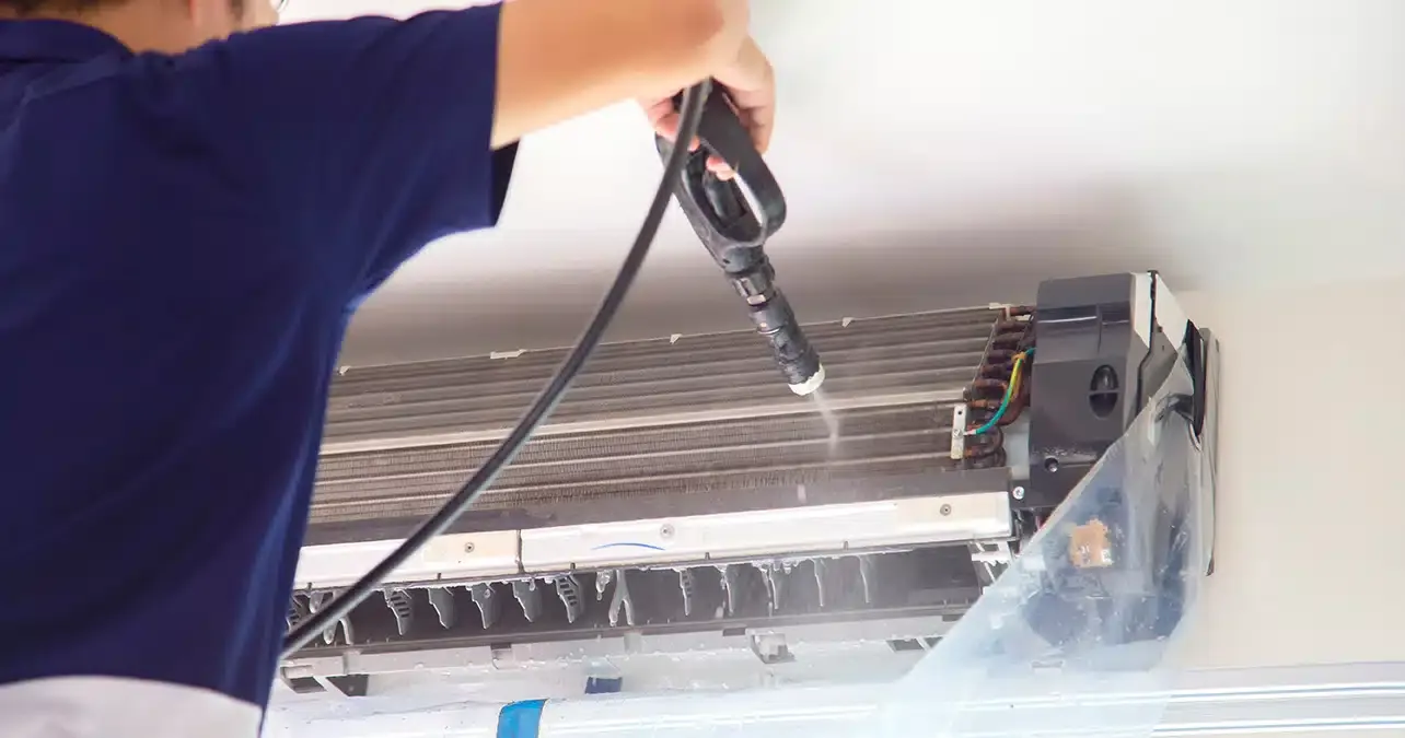 AC coil cleaning and AC coil repair services in Dubai